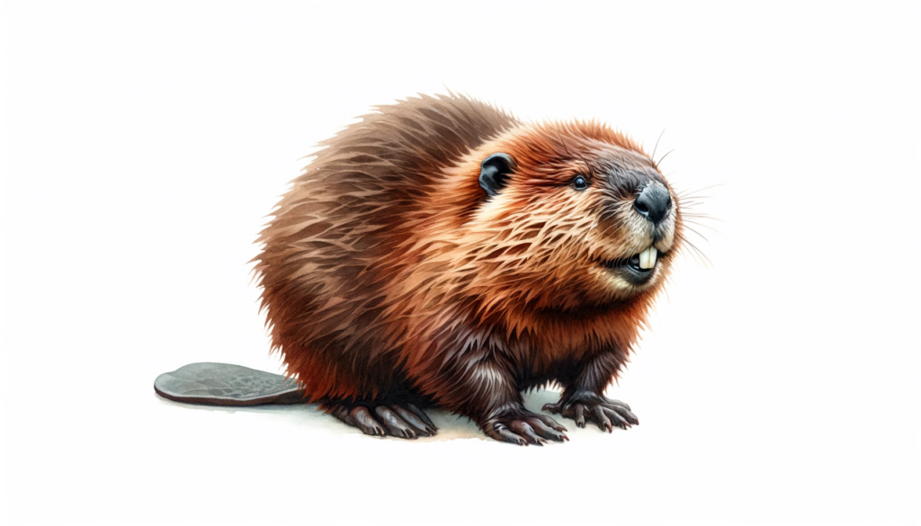 Beavers winter survival strategies